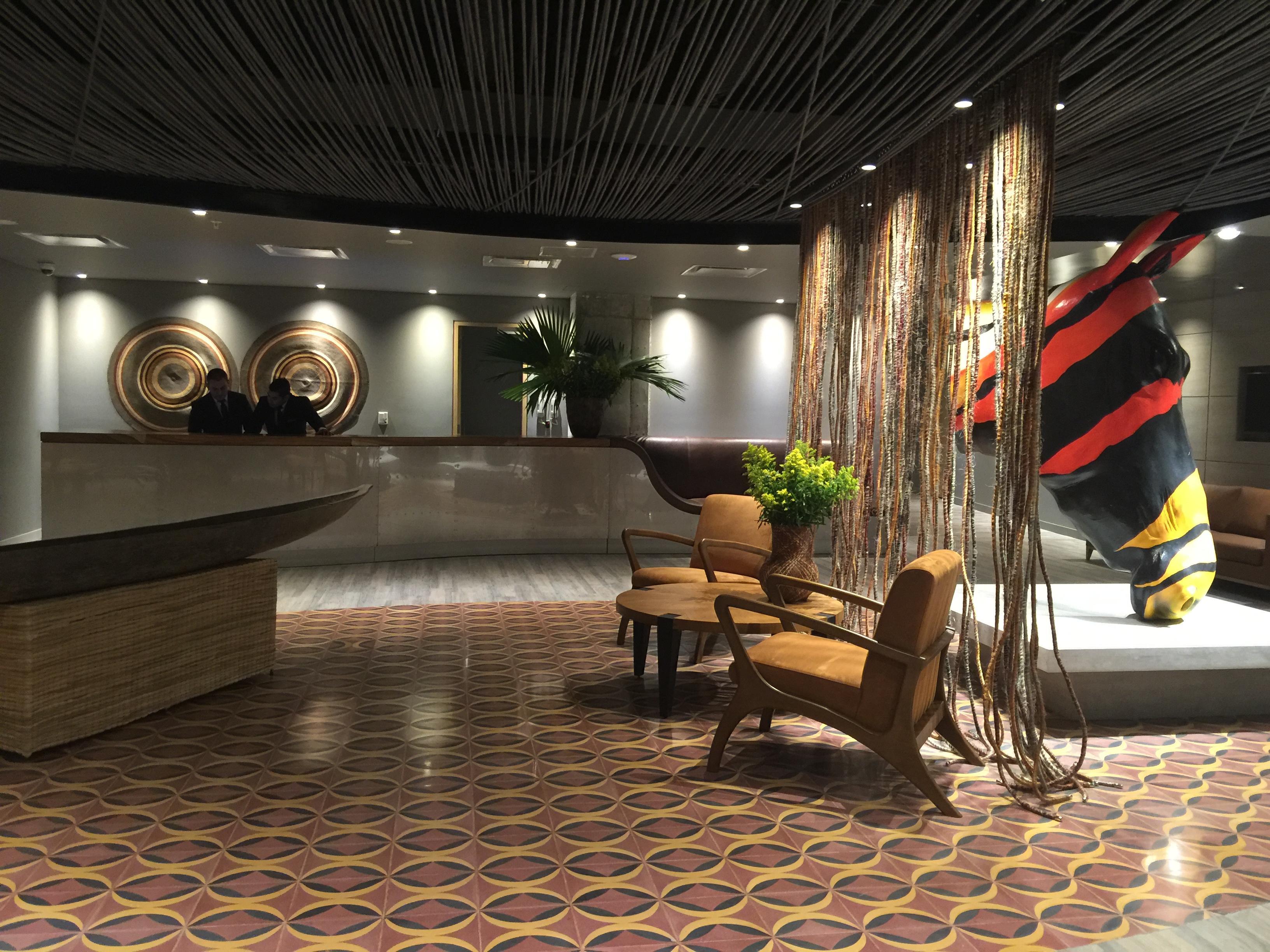 Hotel Movich Buro 51 Barranquilla  Exterior foto The lobby of the hotel